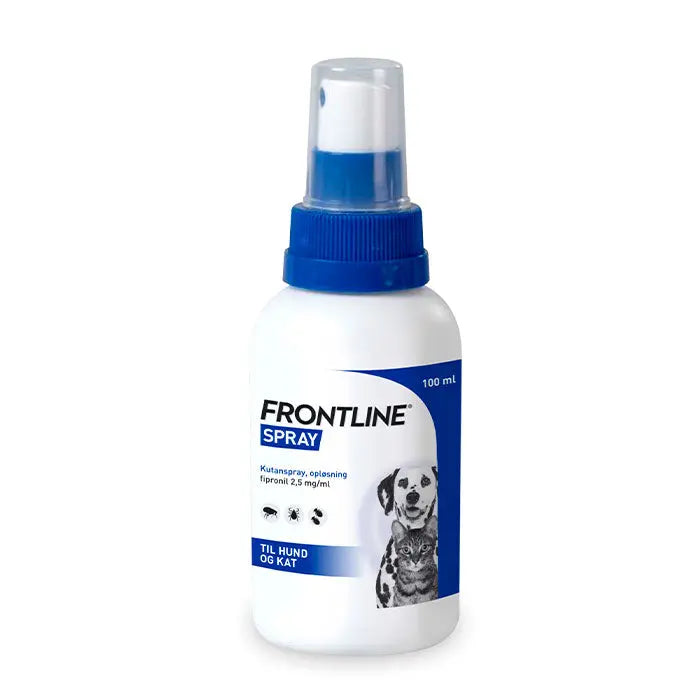 FRONTLINE Flåt- & Loppemiddel Vet hund/kat spray 100 ml