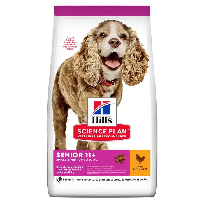 Senior Small & Mini kylling 1,5 kg