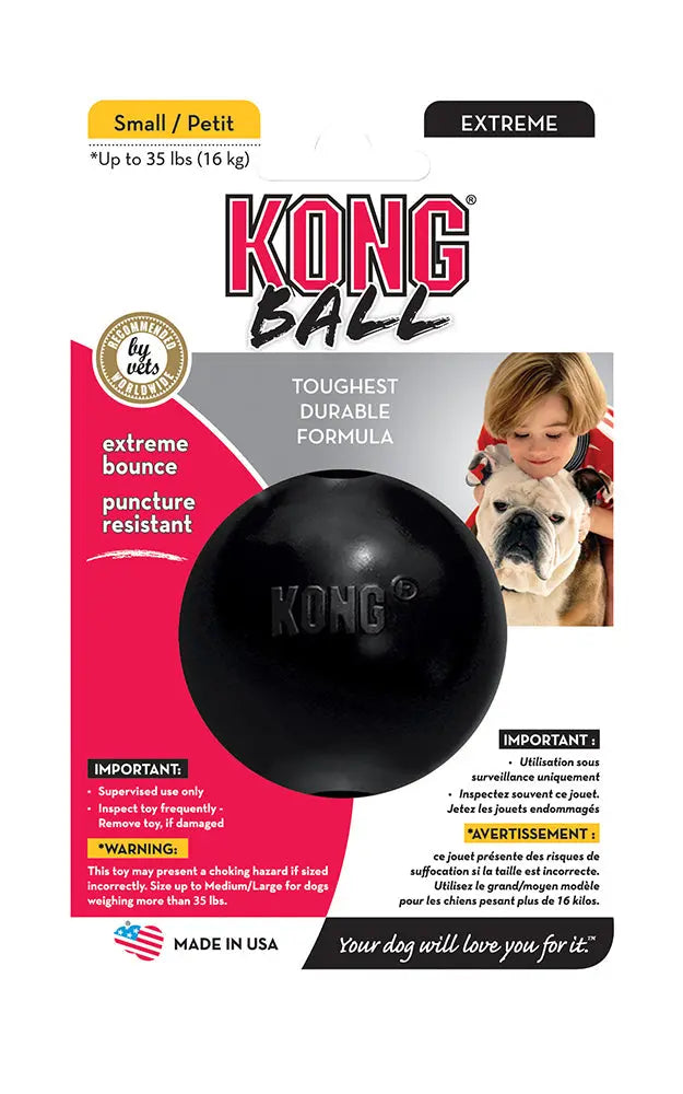 Gummilegetøj Extreme bold small sort