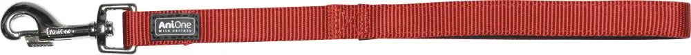 Nylon kortline Classic 30 cm x 20 mm rød
