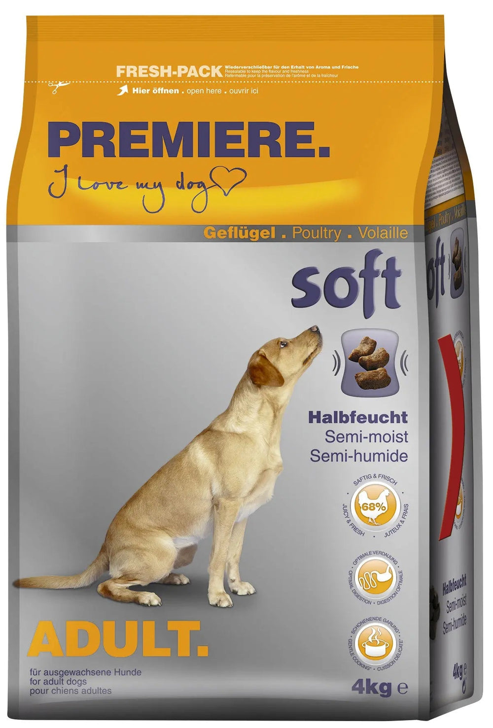 Adult Soft kylling 4 kg
