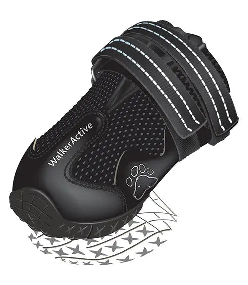 Hundesko Walker Active L 2 stk sort