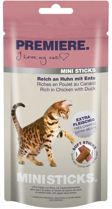 Mini Sticks kylling & and 50 g