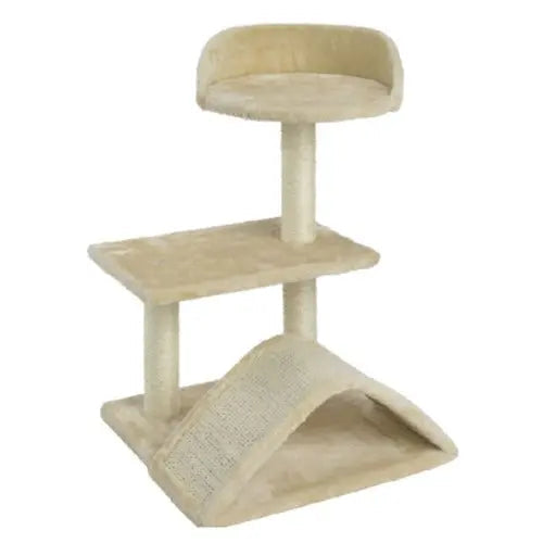Kradsemiljø 38x38x59 cm beige