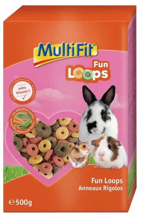 Gnaver og kanin Party Loops 500 g