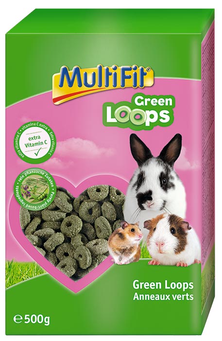 Gnaver og kanin Green Loops500 g