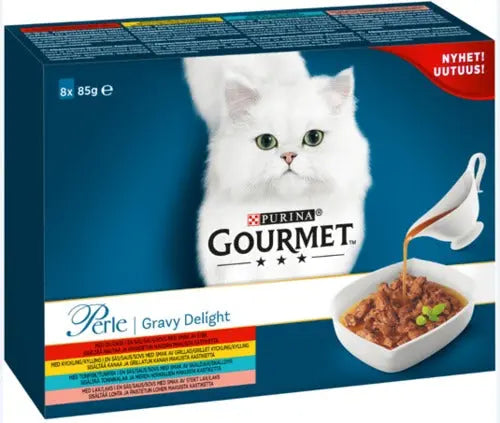 Adult menuboks, pouch Gravy delight 8 x 85 g