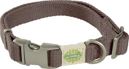Halsbånd m/lås S 29-45 cm brun flad