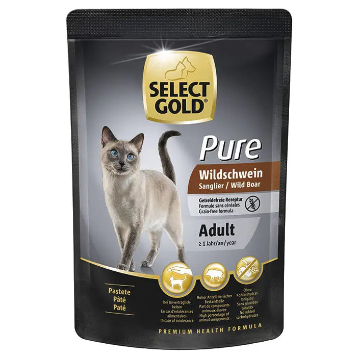 Adult Pure pouch vildsvin 85 g