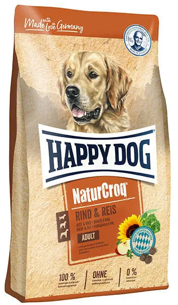 Adult NaturCroq okse & ris - 15 kg