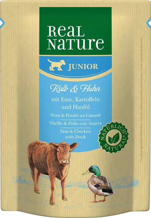 Junior, pouch kalv, kylling & and 300 g