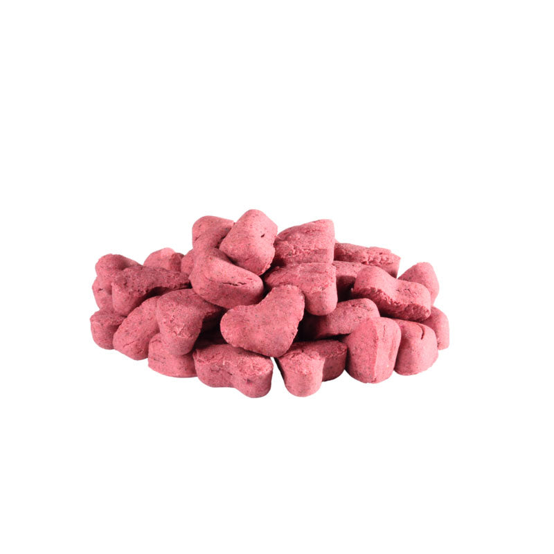 Mini hjerter med rødbedebland selv 10 kg