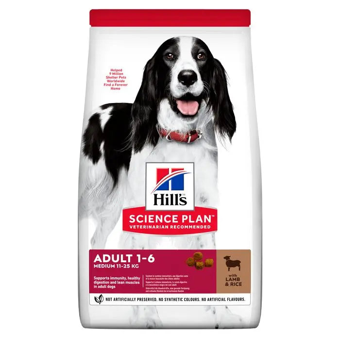 Adult Medium lam og ris 2,5 kg