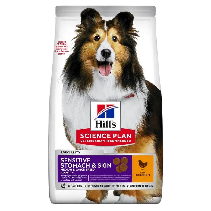 Adult Sensitive Stomach & Skin Medium 14 kg