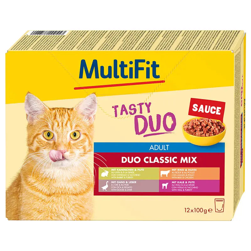 Adult Sauce, menuboks duo classic mix 12x100 g