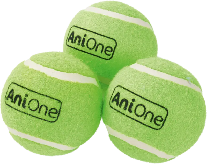 Tennisbold Squeaker 3 stk/pk 6 cm