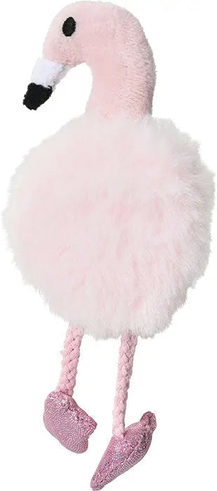 Kattelegetøj Flamingo fyldbar 15 cm pink