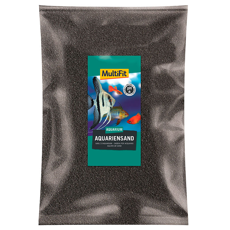 Akvarie Sand 0,2-0,6 mm sort 10 kg