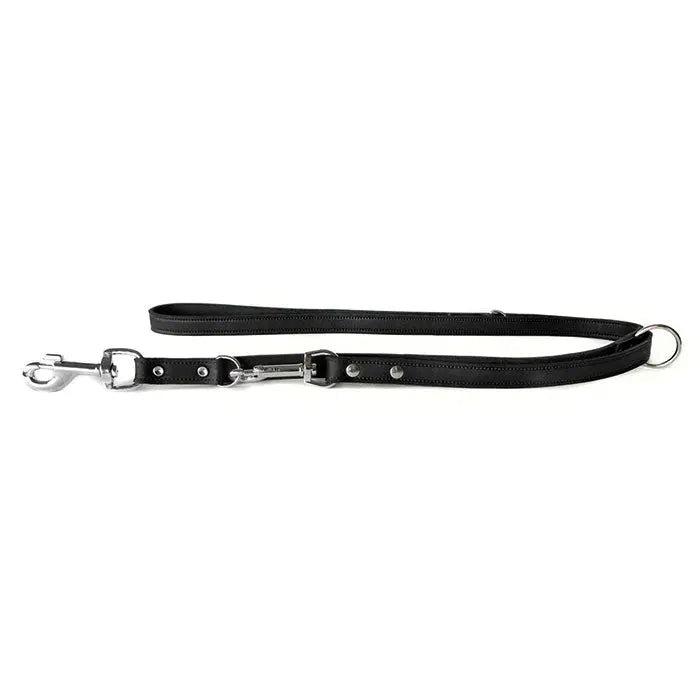 Læder line Weinheim 12mm/2m sort