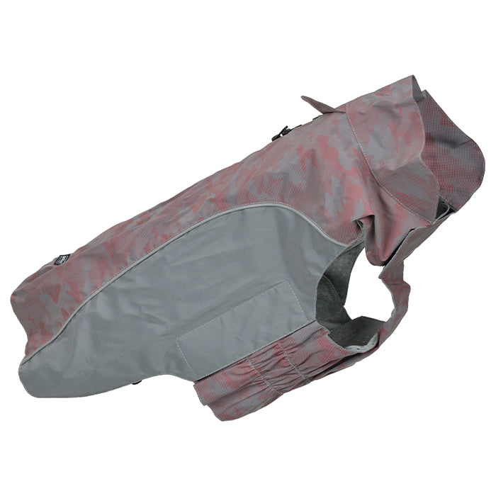 Regnjakke Camou Refleks M pink