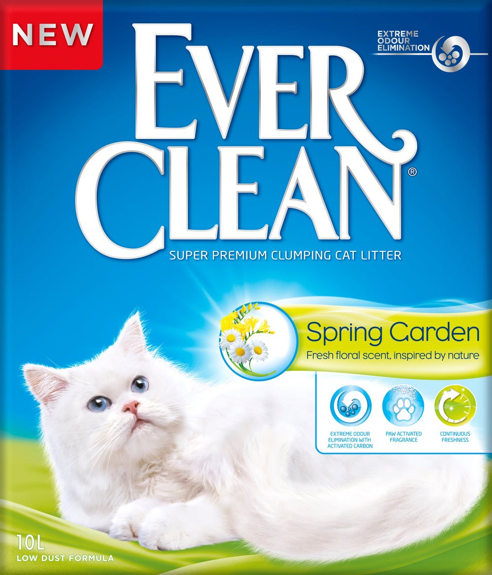 Kattegrus Spring Garden klumpende 9 kg/10 ltr