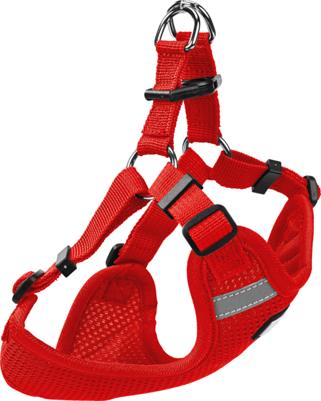Nylonsele Mesh 24-32 cm rød