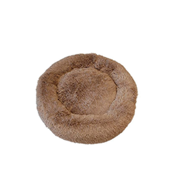 Hundeseng Fluffy M Ø76,5 cm brun