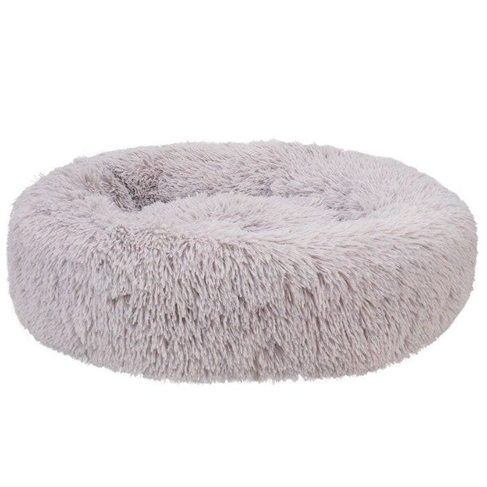 Hundeseng Fluffy S Ø58,5 cm Lysegrå