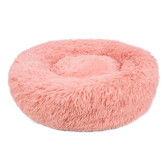 Hundeseng Fluffy L Ø100,5 cm rosa
