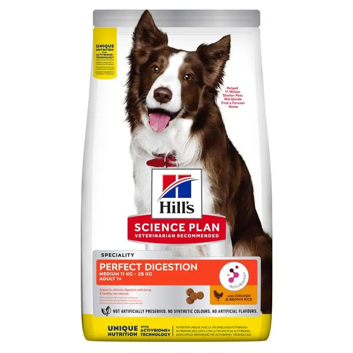 Perfect Digestion Medium Adult kylling & brune ris 2,5kg