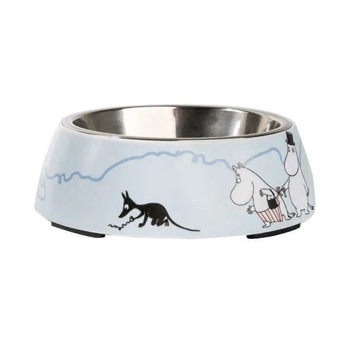 Melamin skål Moomin Pets S 160 ml blå