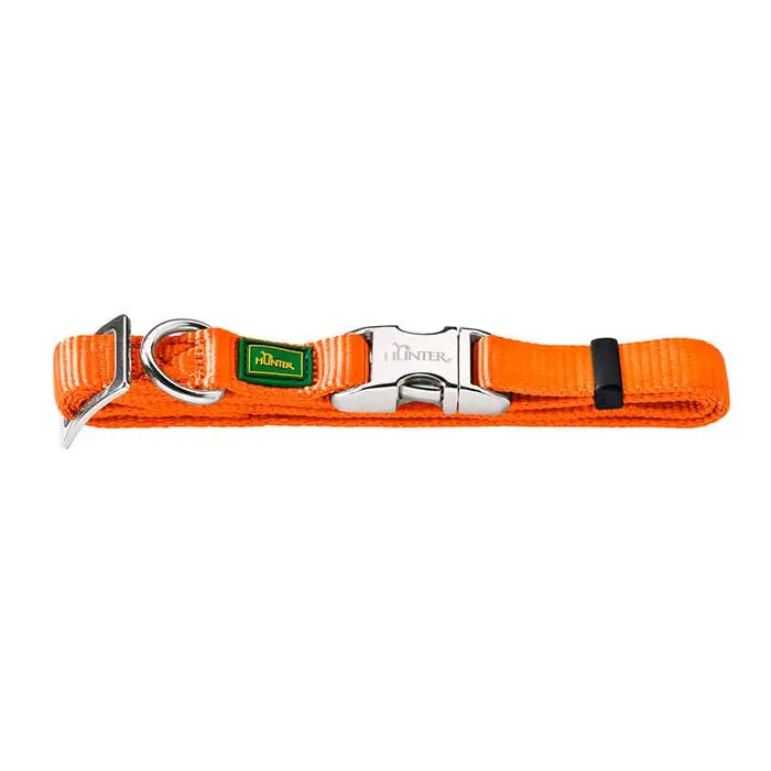 Nylonhalsbånd Alu-Strong Basic L 40-55 cm orange