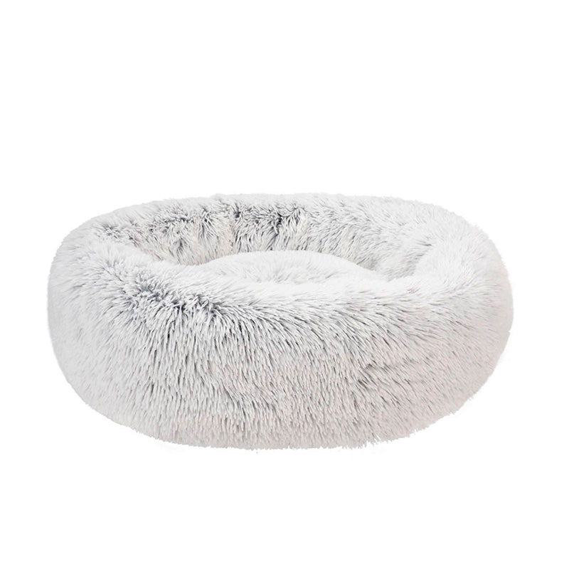 Hundeseng Fluffy XL frossen hvid