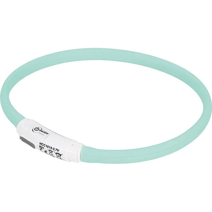 Lyshalsbånd Blinking Candy 35 cm turkis