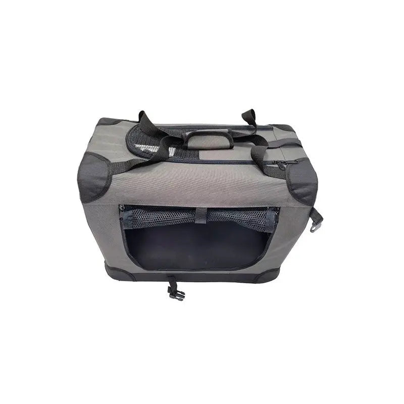 Transportbur Foldbar XXXL 102x69x69 cm grå