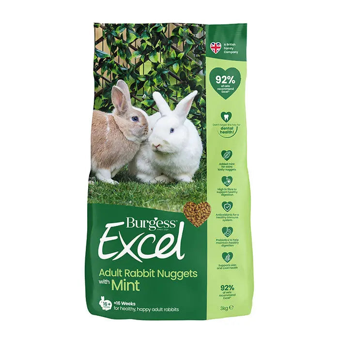 Excel kanin adult mint 3 kg