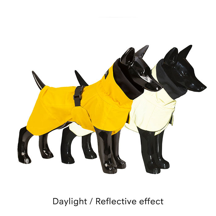 Regnjakke Lite Visibility 50 cm gul