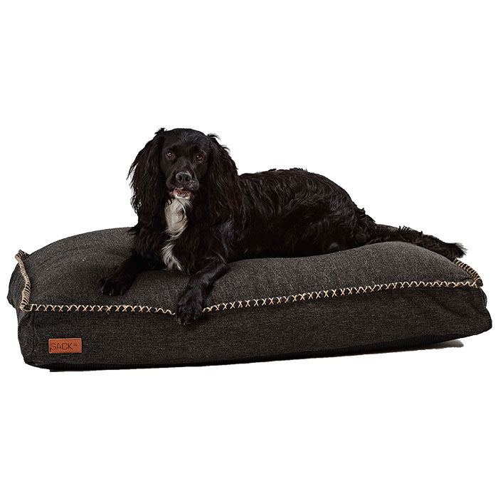 Dog bedL 120x80x15 cm sort