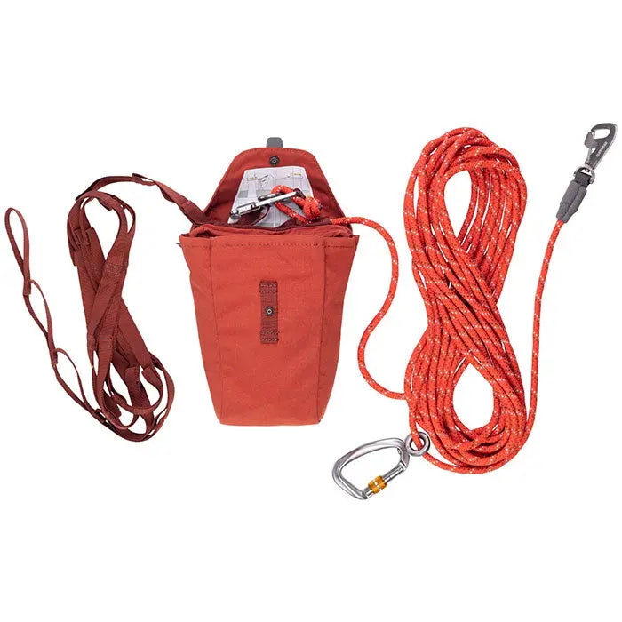 Knot-a-Hitch line one size rød
