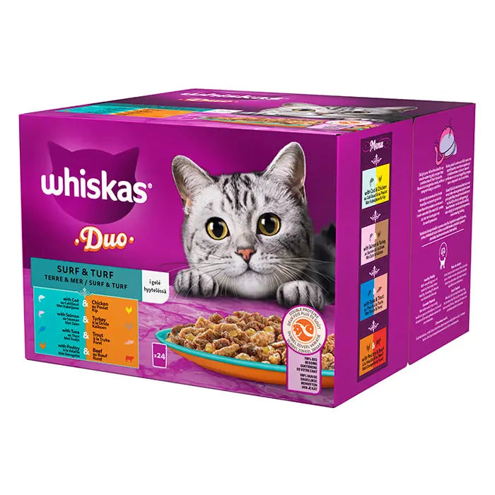 Adult Gelé, menuboks Tasty Duo surf & turf 24x85 g