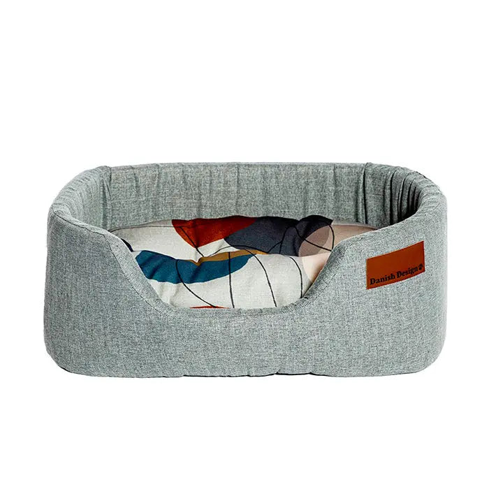 Colour Block Silver Lux Grå