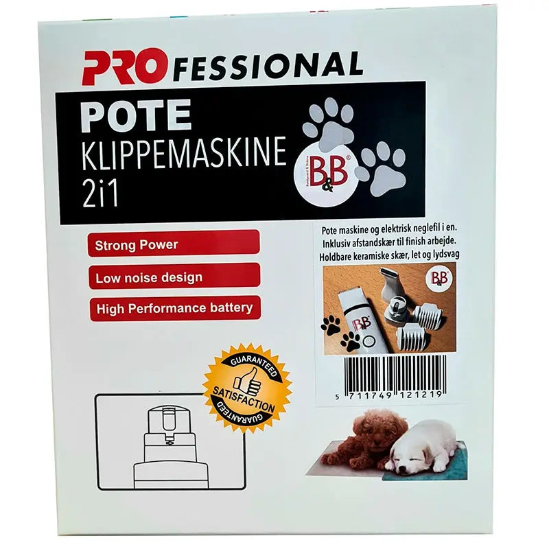 Poteklippe maskine 2i1