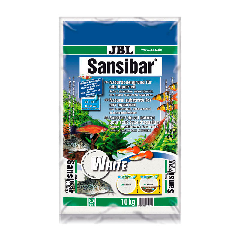 Sansibar Substrat 10 kg hvid