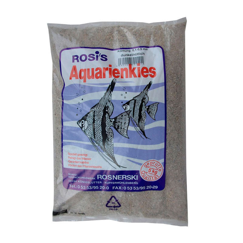 Akvariesand 5 kg rød