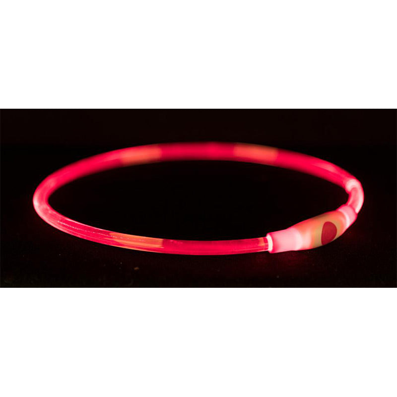 Rød flash lys ring s/m