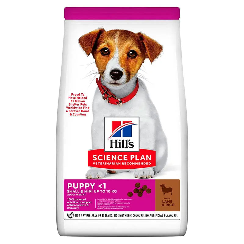 Puppy Small & Mini lam og ris 6 kg