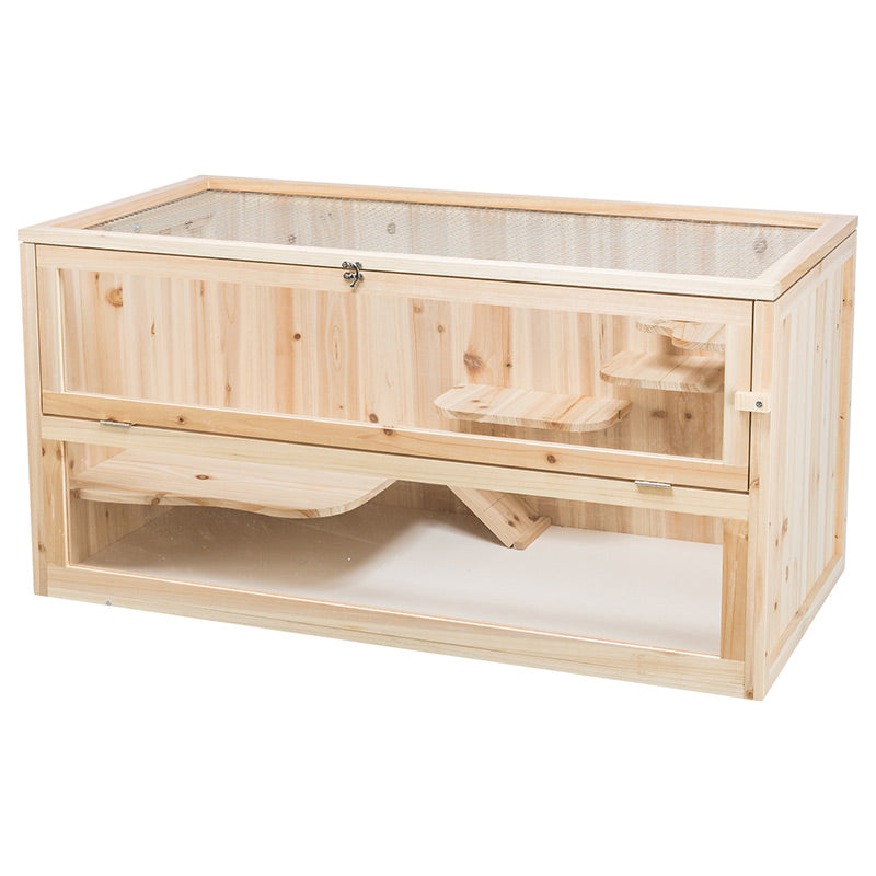 Rodent home wood 100x50x50 cm