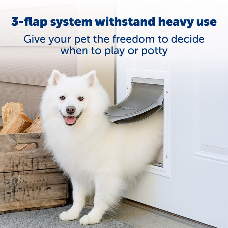 Extreme weather pet door 8,1x43,8x30 cm medium