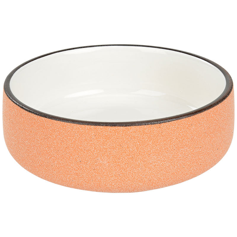 Keramikskål Crude orange