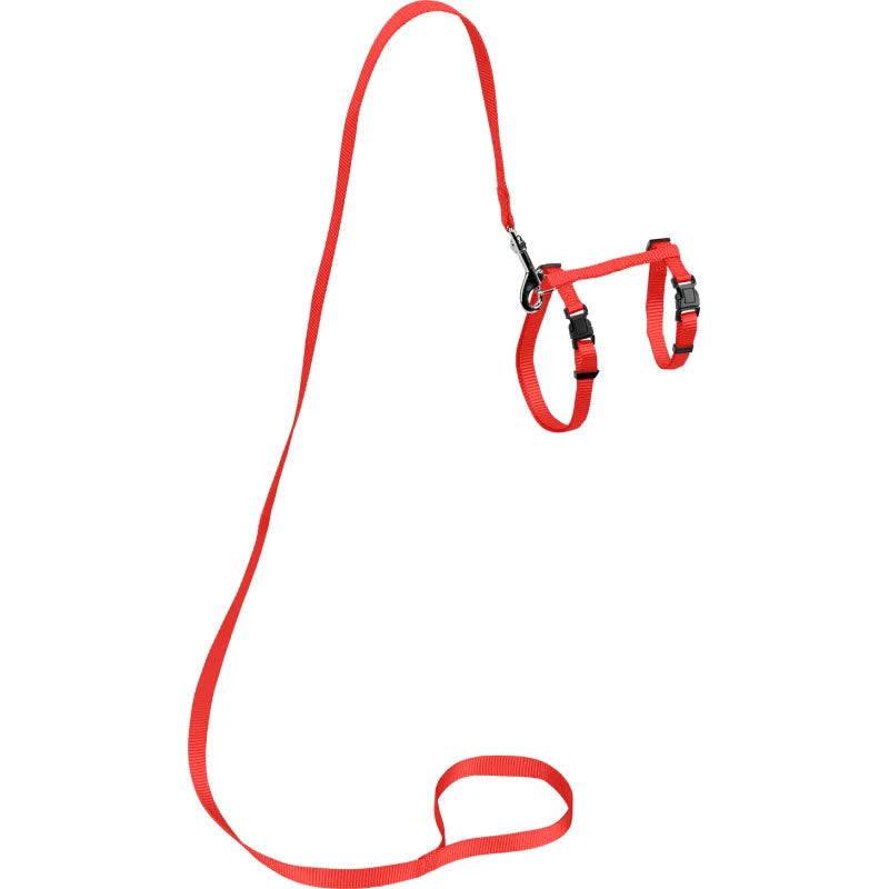 Nylonsele + lineXL 35-60 cm rød